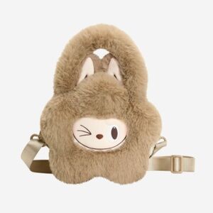 (Sealed) Authentic Labubu THE MONSTERS Classic Series-Plush Flower Bag (brown)